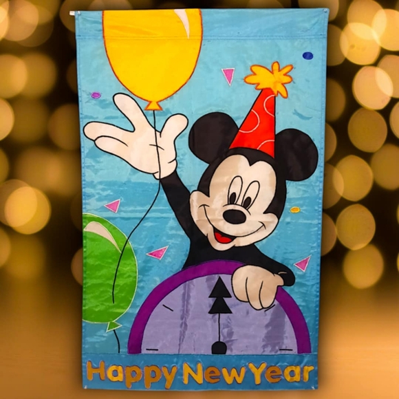 Disney Other - Disney Mickey Mouse Happy New Year 1996